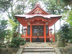 白尾稲荷神社本殿