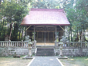 上宮神社本殿