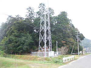 篠田神社全景