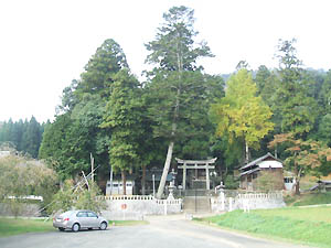 高倉神社全景