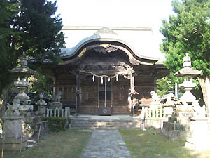 高津八幡宮本殿