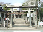 高良厄除神社鳥居