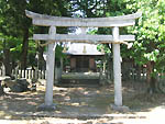 明天神社鳥居