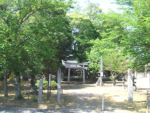 明天神社全景