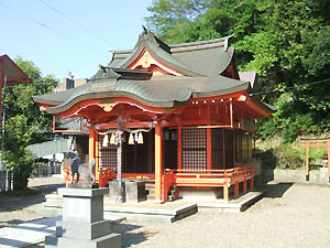 内記稲荷神社本殿