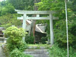 惶根神社鳥居