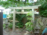 峯壽葉稲荷神社鳥居