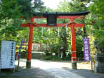 鍬山神社鳥居