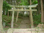 松井八幡神社鳥居