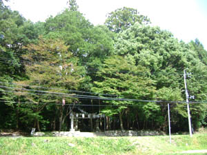 西山神社全景