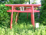 糠塚稲荷神社鳥居
