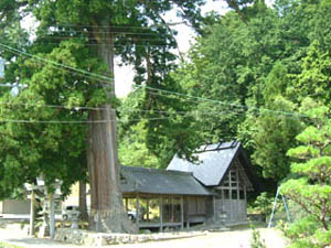 大内神社全景