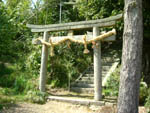 西条八幡宮鳥居なし