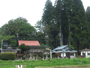 白山神社全景