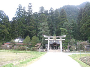 山國神社全景