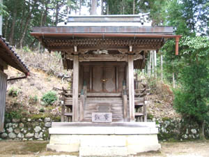 山國護國神社本殿