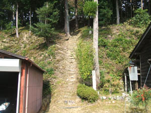 白山権現神社参道