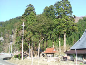 佐々里八幡宮全景