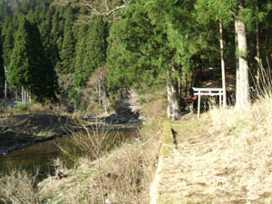 白石八幡宮全景