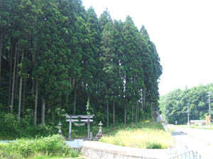 熊野神社全景