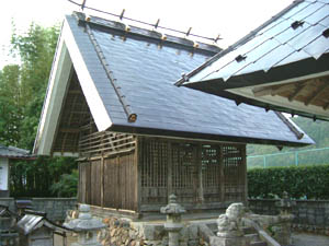 勝手神社本殿