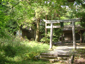 船阪八幡宮全景