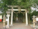 何鹿神社鳥居