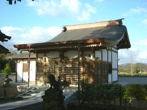 何鹿神社本殿