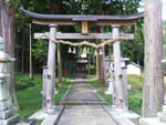 大山咋神社鳥居