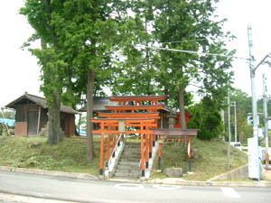 蒲生八幡宮全景