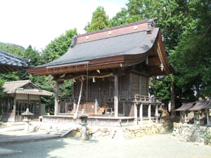 子守神社本殿