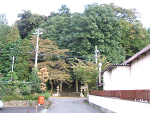 阿上三所神社全景