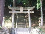 阿上三所神社鳥居