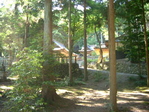 幡日佐氷室両神社全景