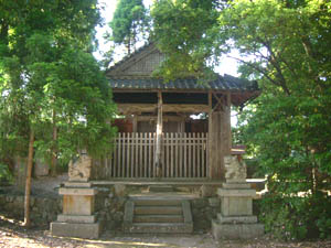 久留守神社本殿